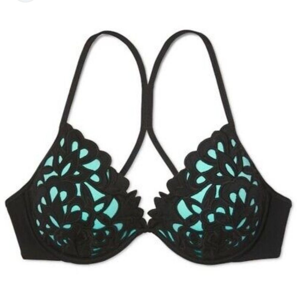 NWT Shade & Shore Women's Light Lift  Bikini Top 34C
